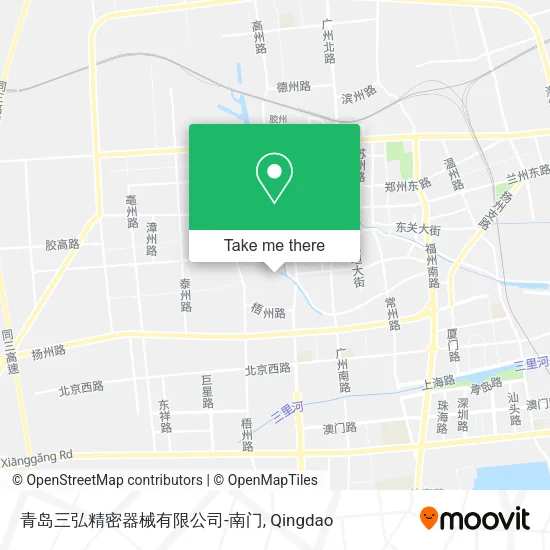 青岛三弘精密器械有限公司-南门 map