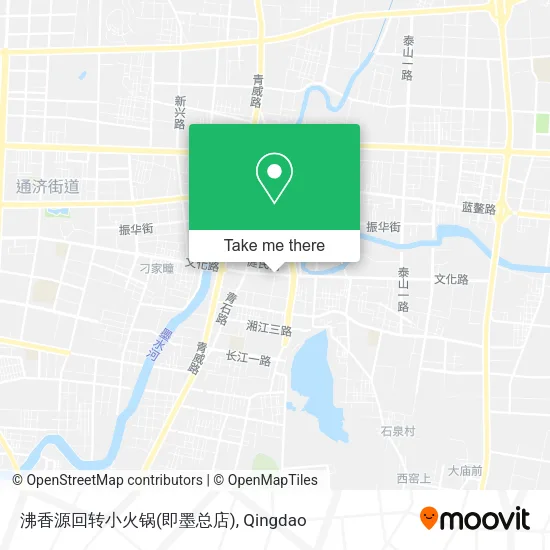 沸香源回转小火锅(即墨总店) map