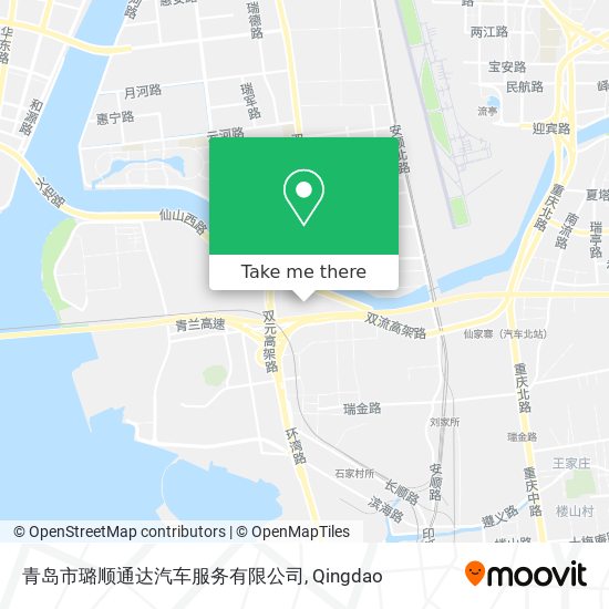 青岛市璐顺通达汽车服务有限公司 map