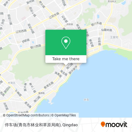 停车场(青岛市林业和草原局南) map