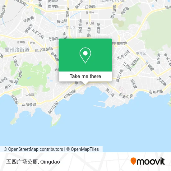 五四广场公厕 map