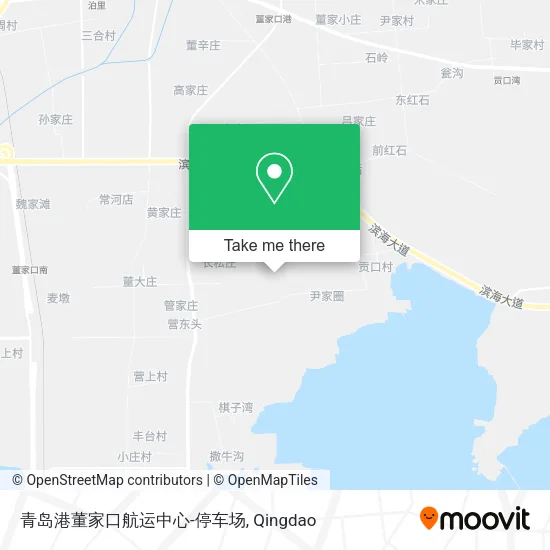 青岛港董家口航运中心-停车场 map