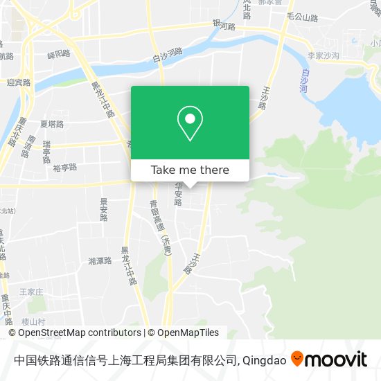 中国铁路通信信号上海工程局集团有限公司 map
