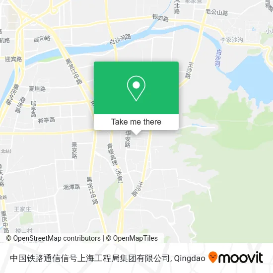 中国铁路通信信号上海工程局集团有限公司 map