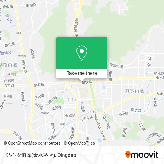 贴心衣佰库(金水路店) map