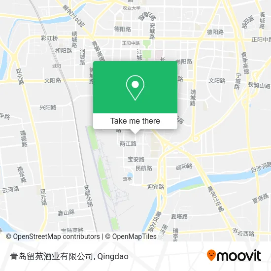 青岛留苑酒业有限公司 map