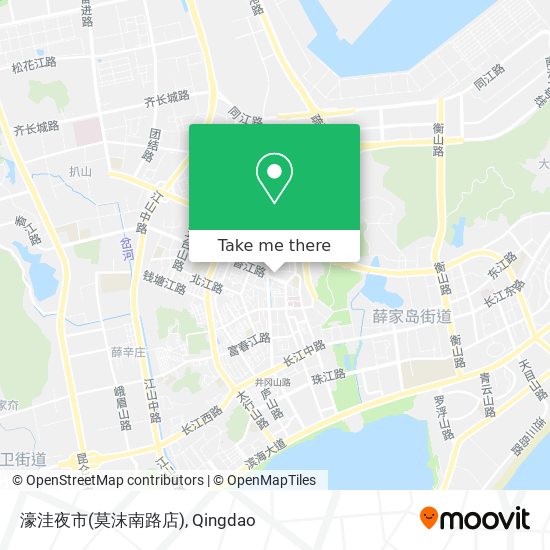 濠洼夜市(莫沫南路店) map