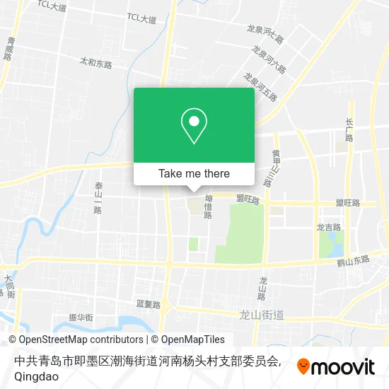 中共青岛市即墨区潮海街道河南杨头村支部委员会 map