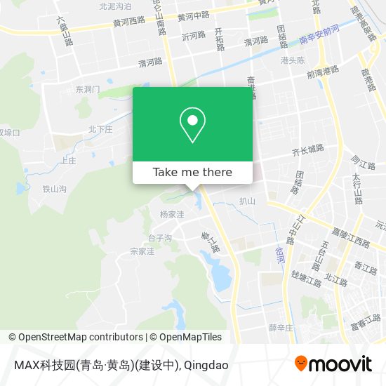 MAX科技园(青岛·黄岛)(建设中) map