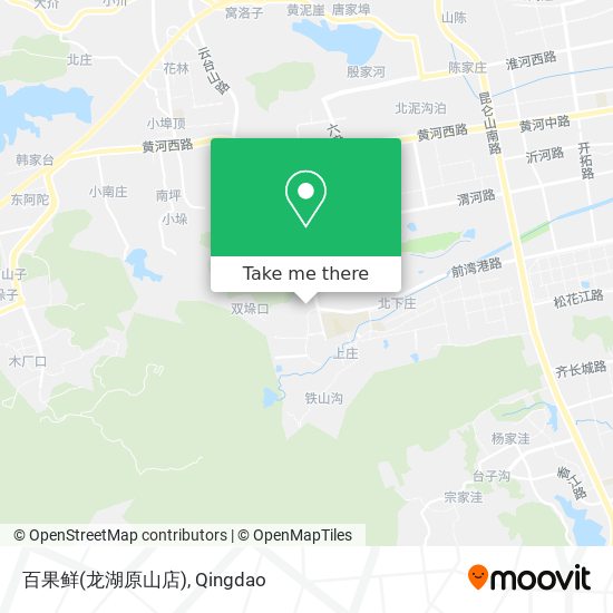 百果鲜(龙湖原山店) map