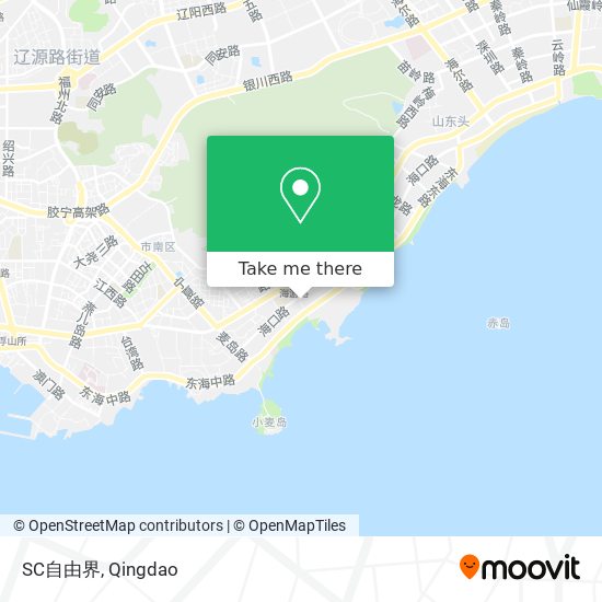 SC自由界 map