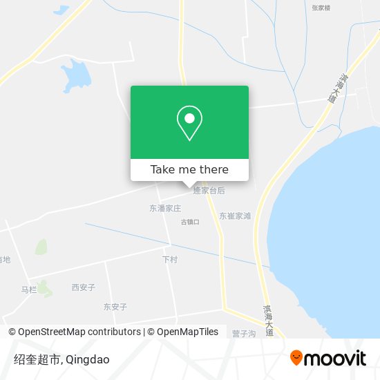 绍奎超市 map