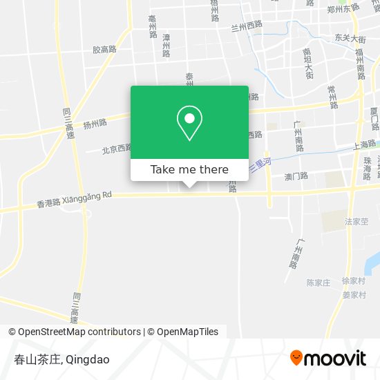 春山茶庄 map