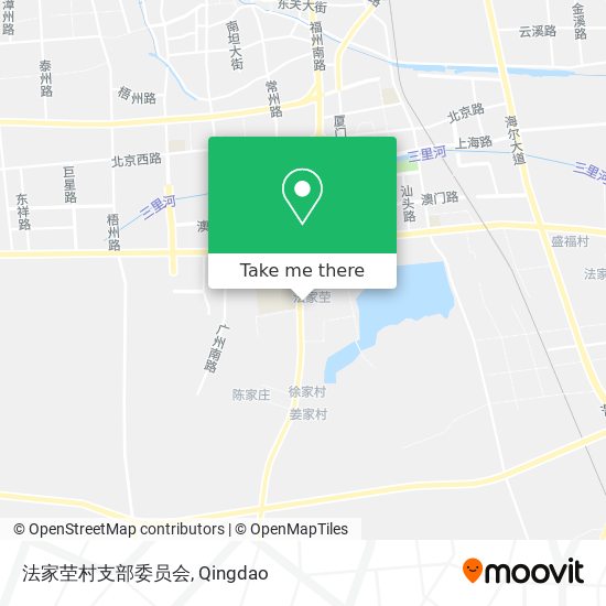 法家茔村支部委员会 map