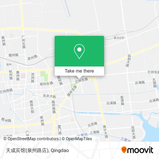 天成宾馆(泉州路店) map