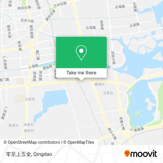 零至上五金 map