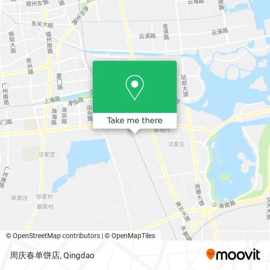 周庆春单饼店 map