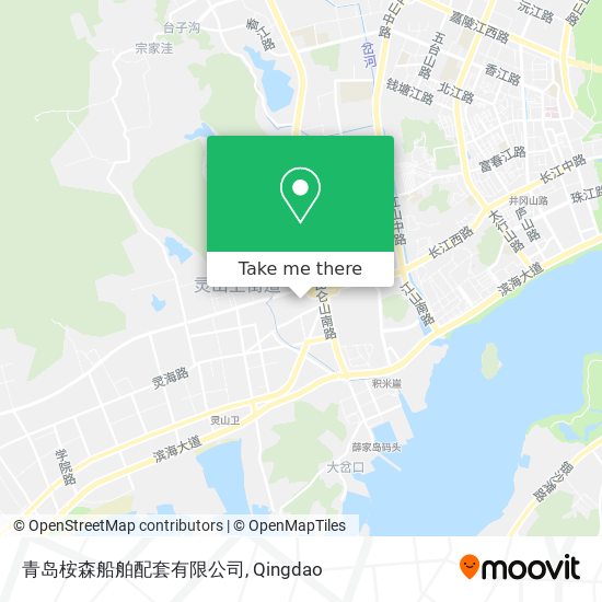 青岛桉森船舶配套有限公司 map