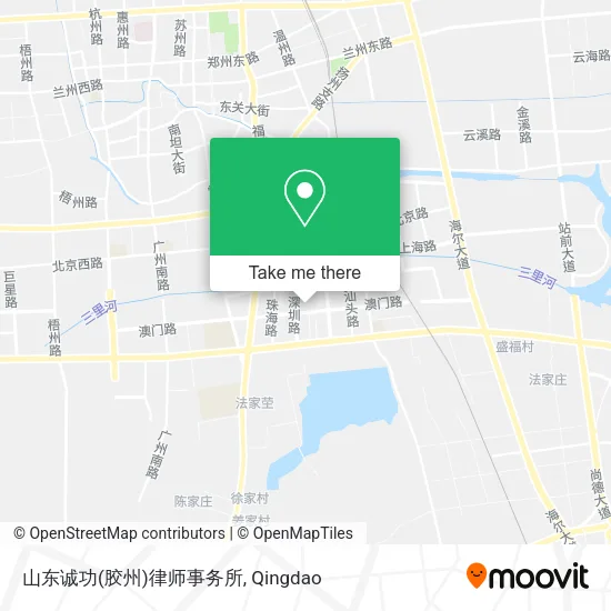 山东诚功(胶州)律师事务所 map
