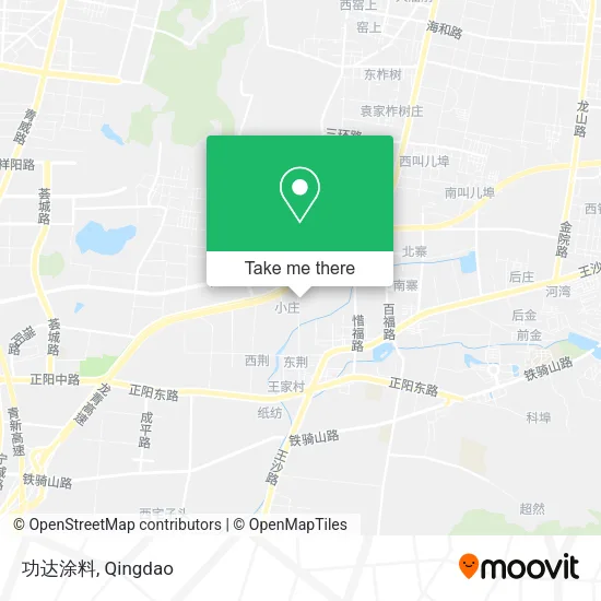 功达涂料 map