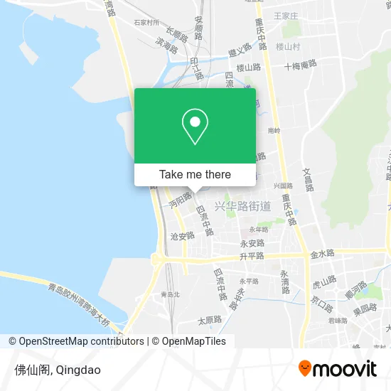 佛仙阁 map