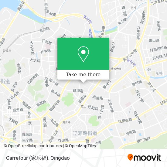 Carrefour (家乐福) map