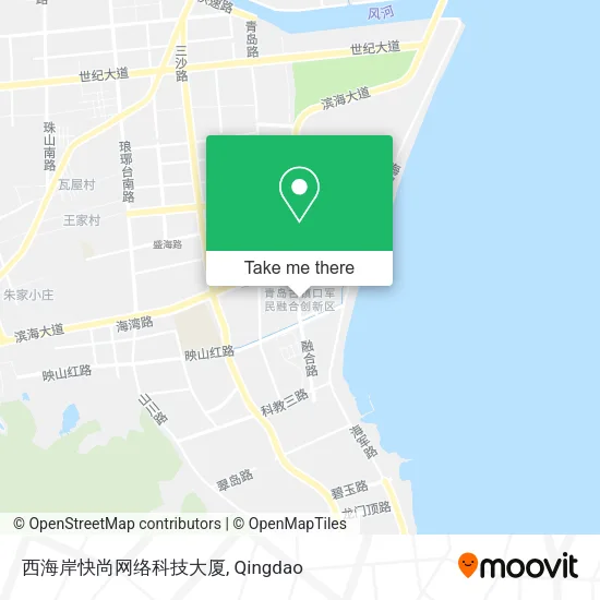 西海岸快尚网络科技大厦 map