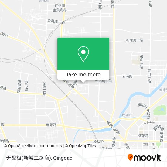 无限极(新城二路店) map