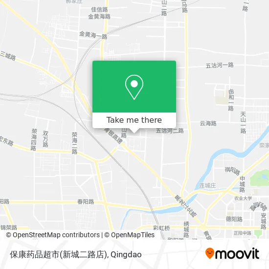 保康药品超市(新城二路店) map