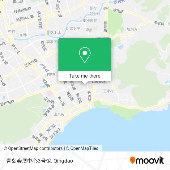 青岛会展中心3号馆 map
