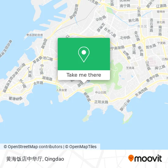 黄海饭店中华厅 map