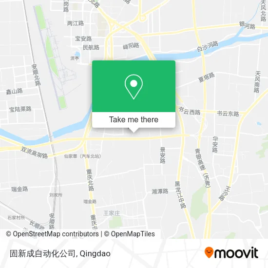 固新成自动化公司 map