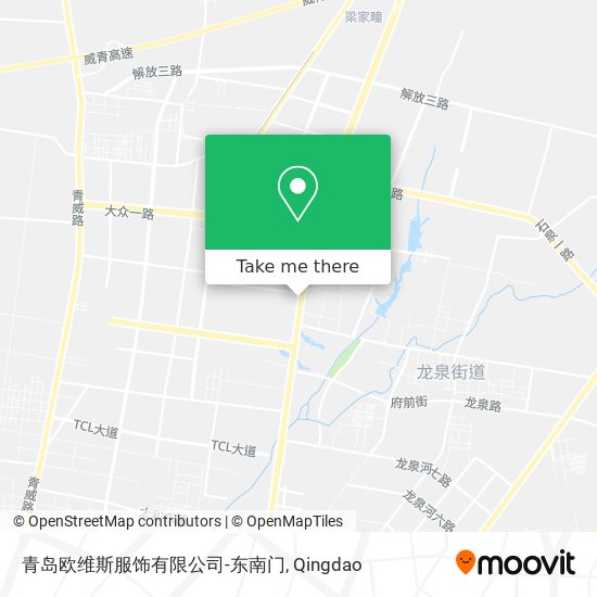 青岛欧维斯服饰有限公司-东南门 map