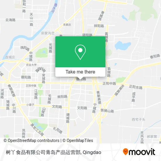 树丫食品有限公司青岛产品运营部 map
