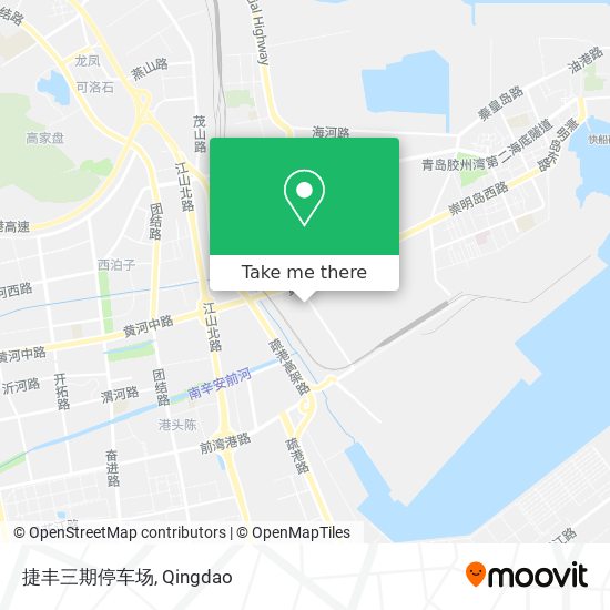 捷丰三期停车场 map