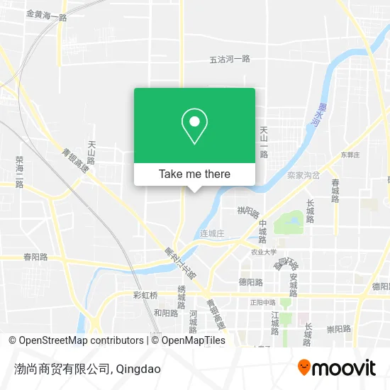 渤尚商贸有限公司 map