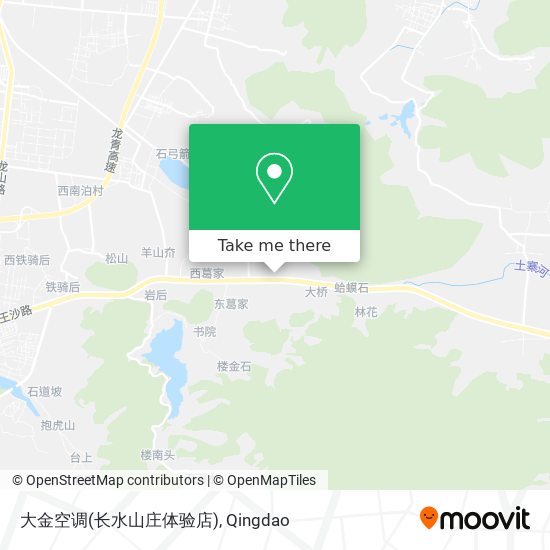 大金空调(长水山庄体验店) map