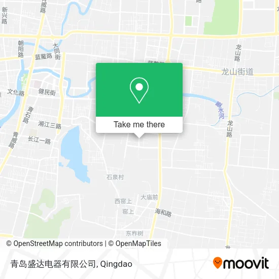 青岛盛达电器有限公司 map