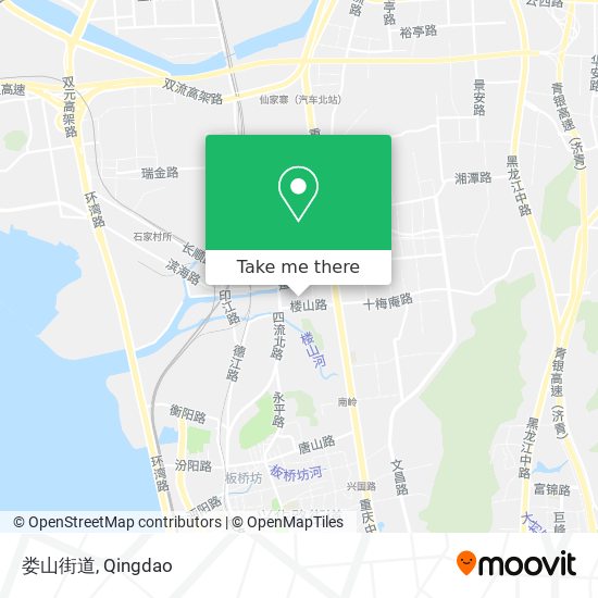 娄山街道 map