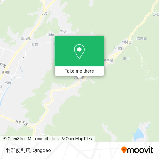 利群便利店 map
