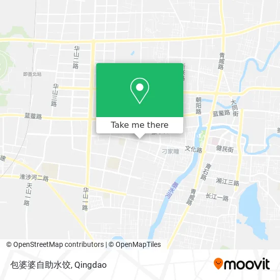 包婆婆自助水饺 map