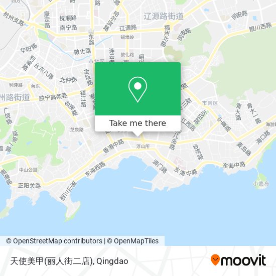 天使美甲(丽人街二店) map