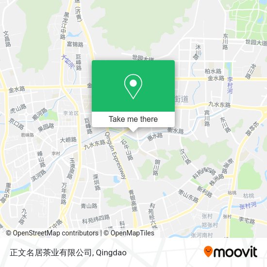 正文名居茶业有限公司 map