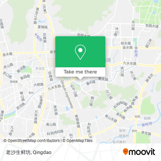 老沙生鲜坊 map