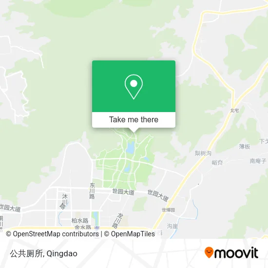 公共厕所 map