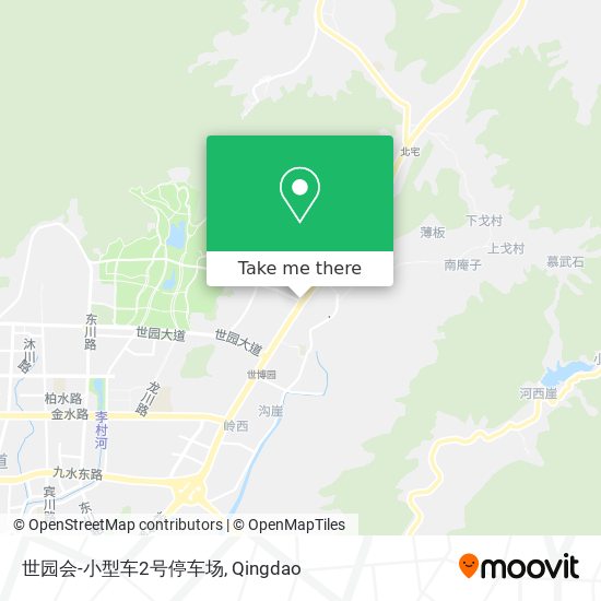 世园会-小型车2号停车场 map