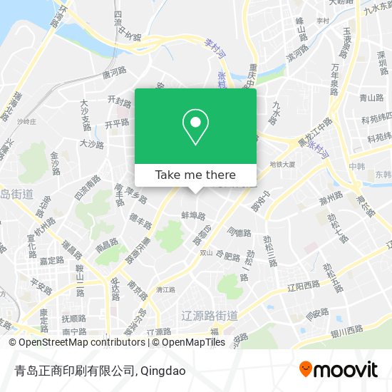 青岛正商印刷有限公司 map