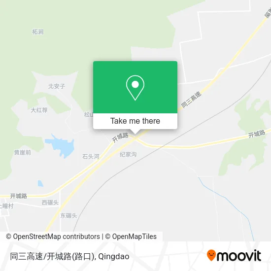 同三高速/开城路(路口) map