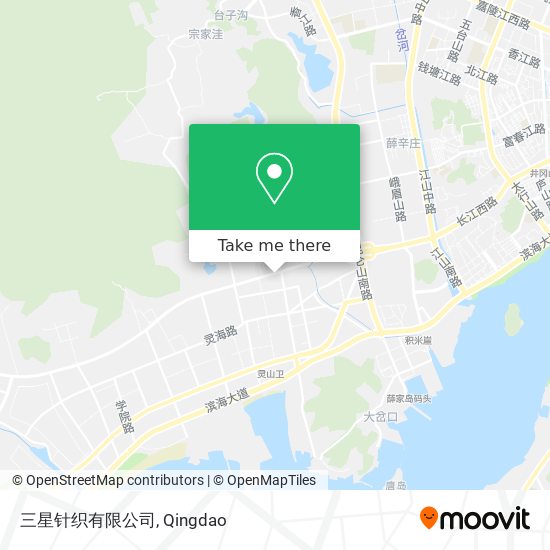 三星针织有限公司 map