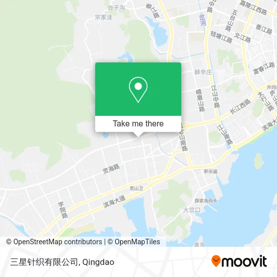三星针织有限公司 map